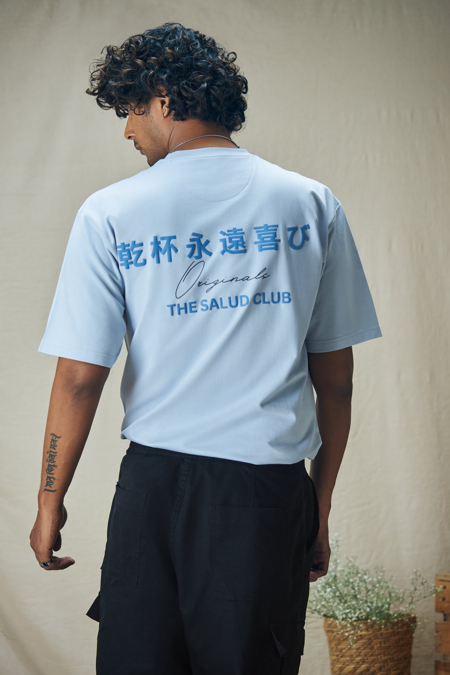 Culture Oversized T-shirt (Turquoise)