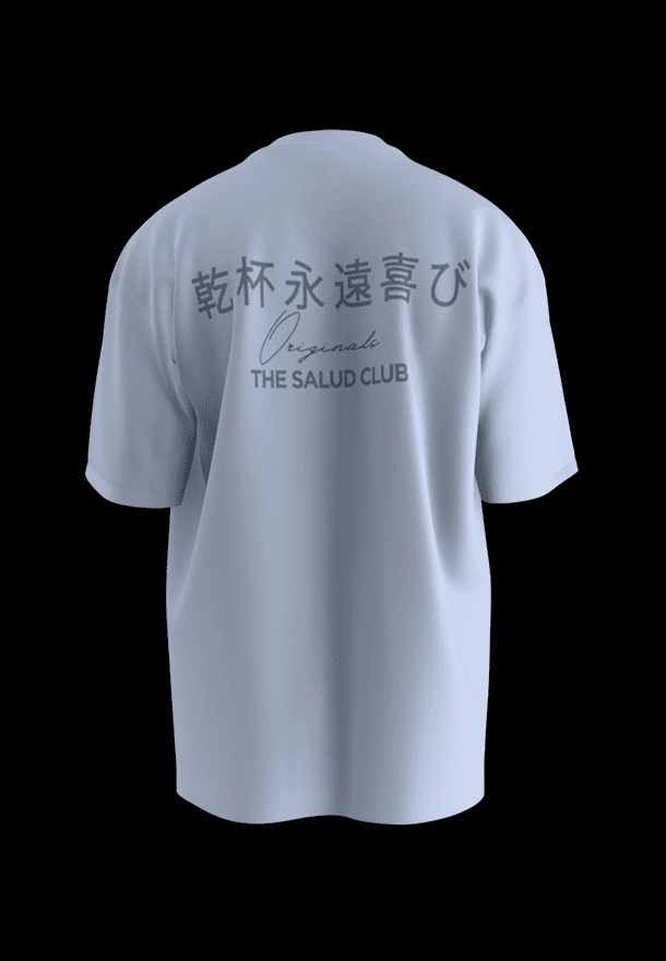 Pastle Blue Tshirt By Salud