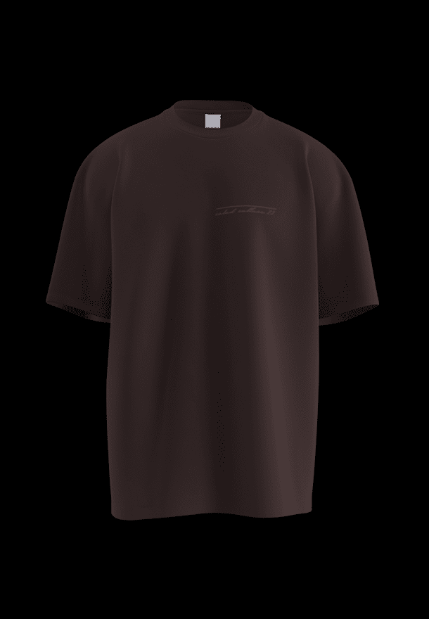 Coffee Color Unisex Tee By Salud