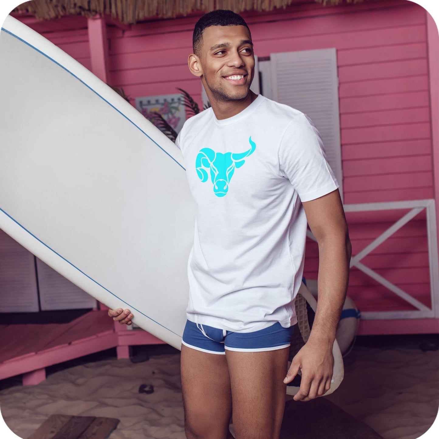 Solid White Tshirt By Salud