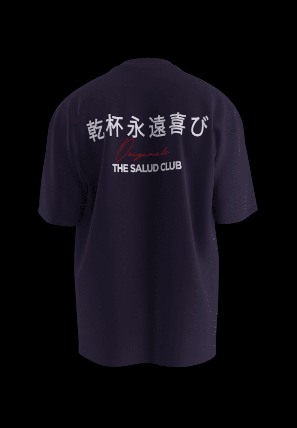 Salud Culture Navy Tshirt